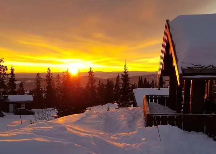 Berghstua - Natrudstilen Pa Casa vacanze Sjusjoen